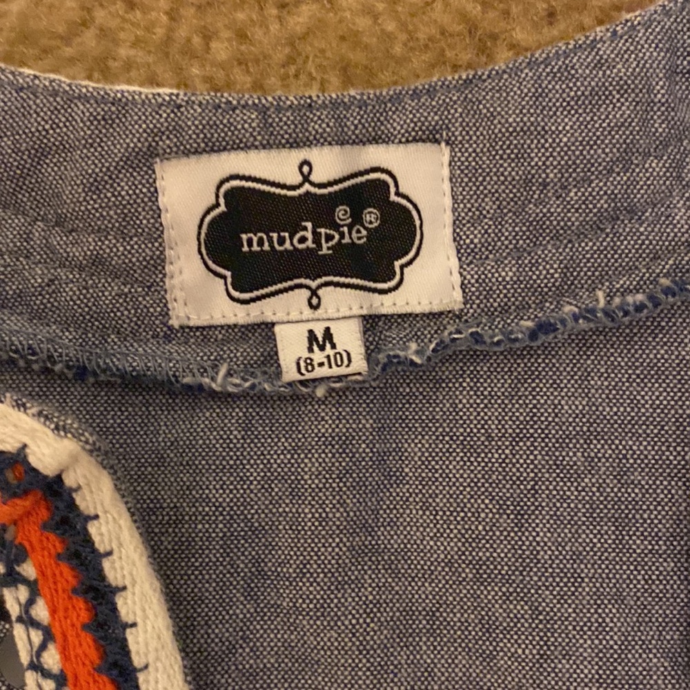 Mudpie Short Sleeve Denim Dress - Picture 6 of 8